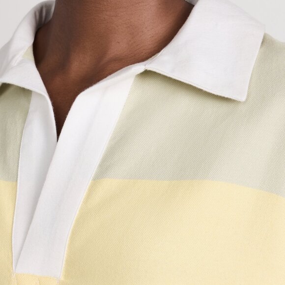 Rare Marrakshi Life Oversized Rugby Shirt NWT - Pastel Stripes - Picture 8 of 13